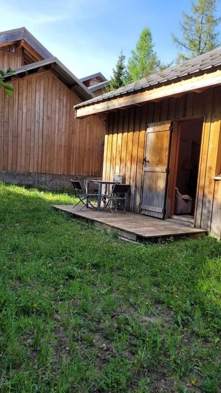Chalet By Sophie Superdevoluy Avec Piscine Exteriér fotografie