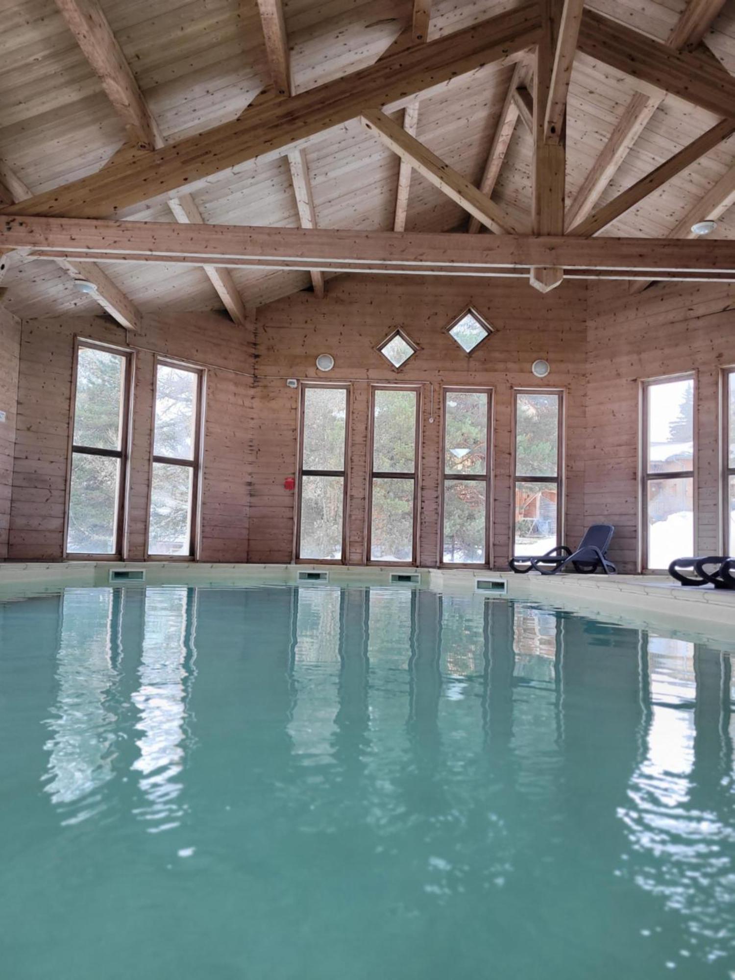 Chalet By Sophie Superdevoluy Avec Piscine Exteriér fotografie